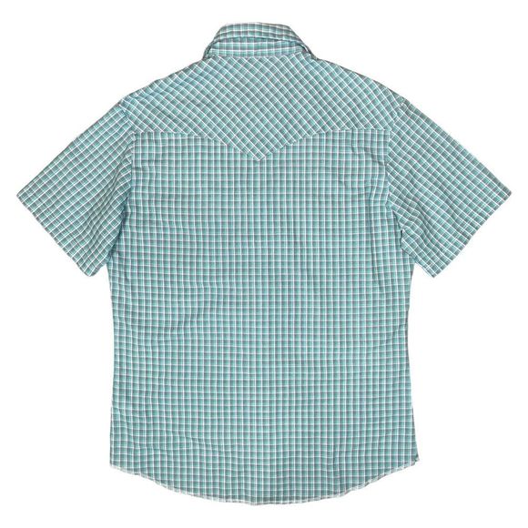 Wrangler Western Plaid Shirt M - Picture 3 of 7
